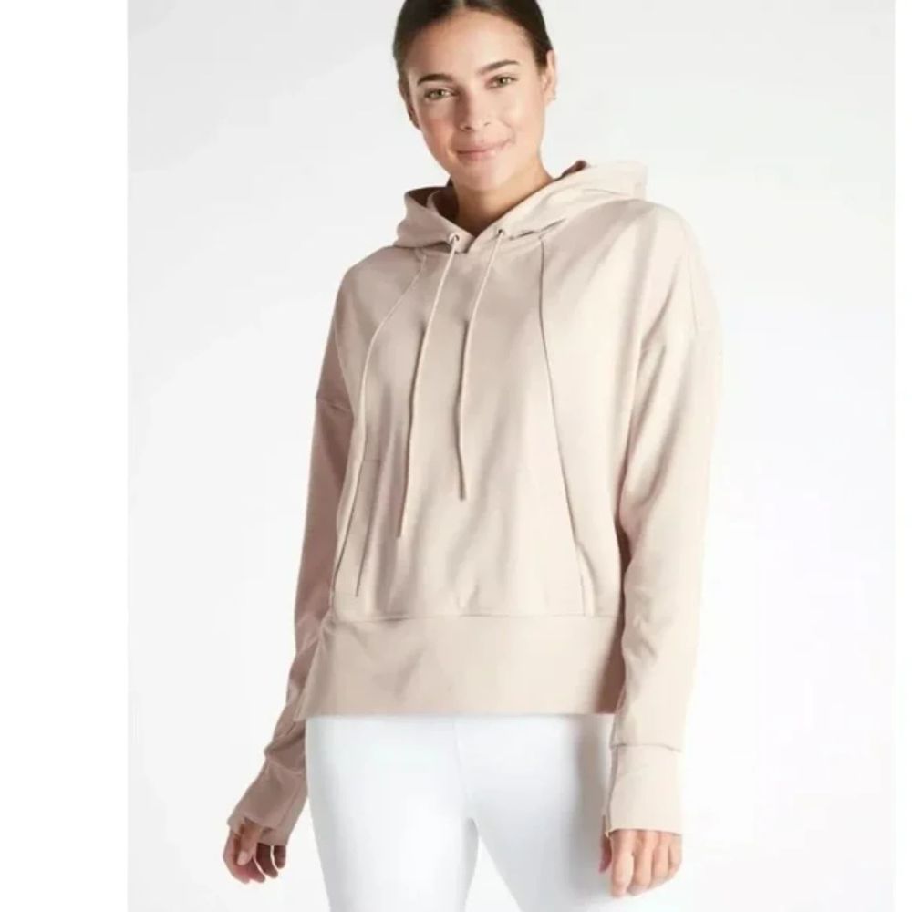 Athleta Women's Mission Hoodie Abalone Like New Size Small